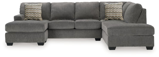 Ocala Furniture Outlet - Ashley Furniture - Riverfield Sectional - 2-Piece Sectional with Chaise / Iron - 70097S1