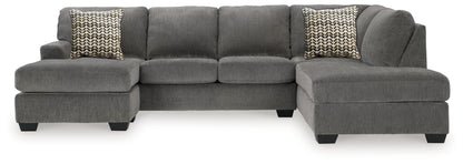 Ocala Furniture Outlet - Ashley Furniture - Riverfield Sectional - 2-Piece Sectional with Chaise / Iron - 70097S1