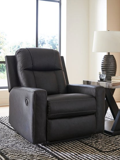 Ocala Furniture Outlet - Ashley Furniture - Mackmenville Living Room - Zero Wall Recliner / Carbon - 7471329