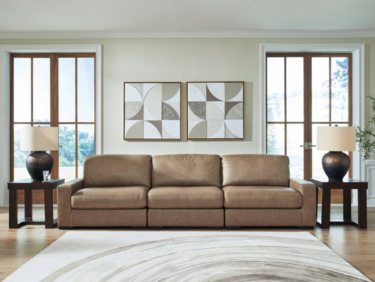 Ocala Furniture Outlet - Ashley Furniture - Veronella Sectional - RAF 3-Piece Sectional Sofa / Sahara - 76106S2