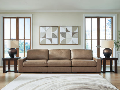 Ocala Furniture Outlet - Ashley Furniture - Veronella Sectional - RAF 3-Piece Sectional Sofa / Sahara - 76106S2
