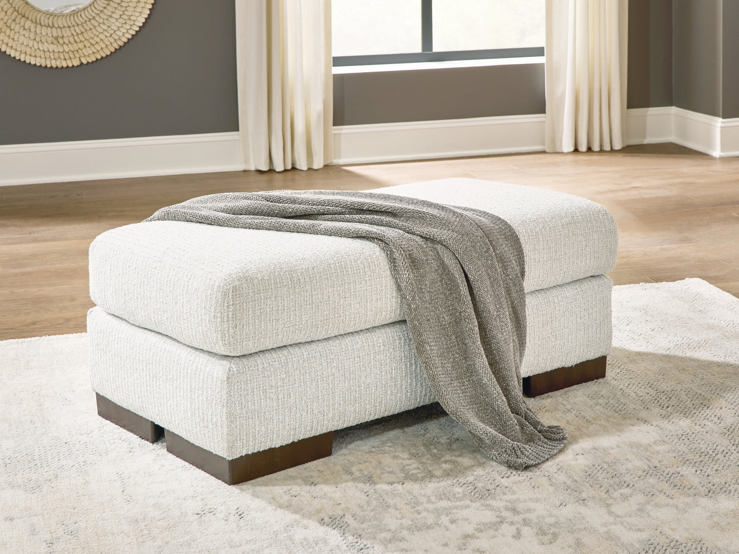 Ocala Furniture Outlet - Ashley Furniture - Hartside Living Room - Ottoman / Frosted - 8010414