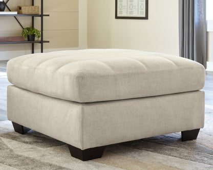Ocala Furniture Outlet - Ashley Furniture - Falkirk Living Room - Oversized Accent Ottoman / Parchment - 8080608