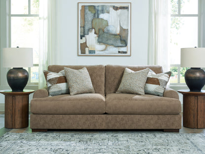 Ocala Furniture Outlet - Ashley Furniture - Jayne Park Living Room - Sofa / Pecan - PC8150538
