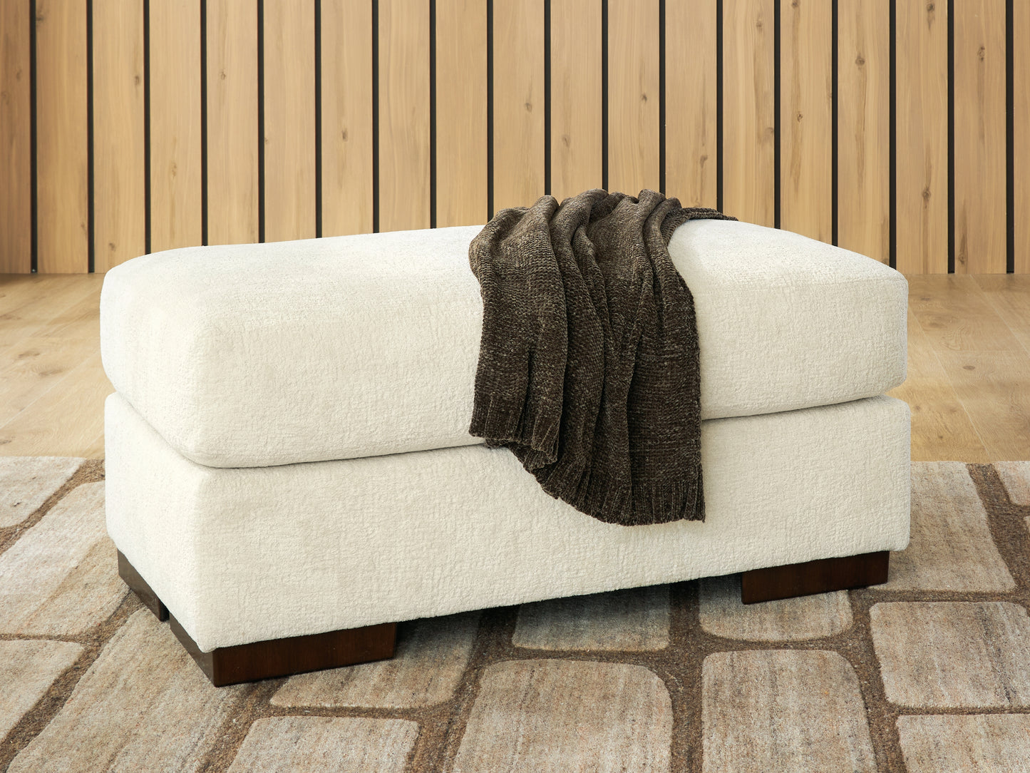 Ocala Furniture Outlet - Ashley Furniture - Jayne Park Living Room - Ottoman / Sand - PC8150614