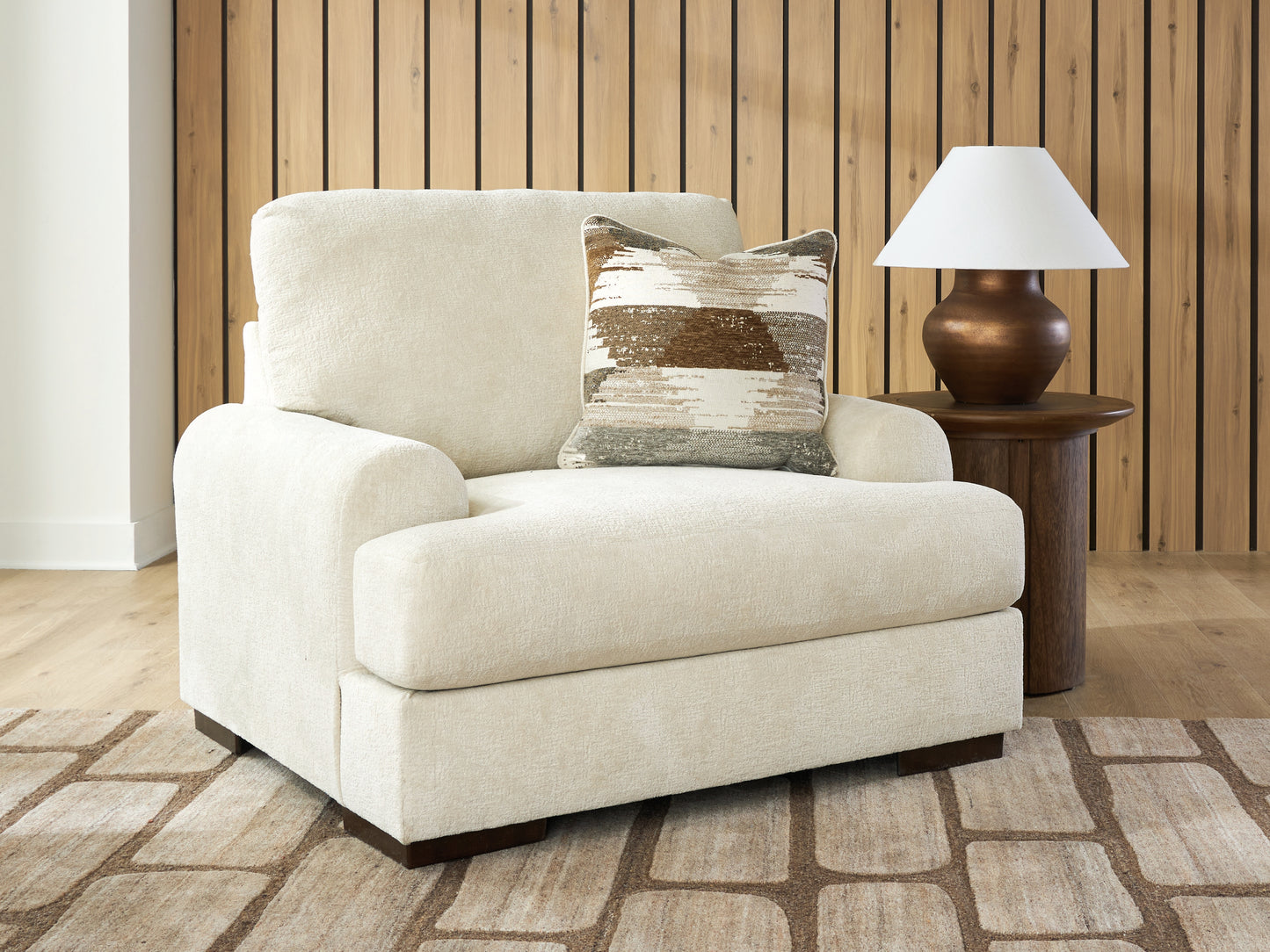 Ocala Furniture Outlet - Ashley Furniture - Jayne Park Living Room - Chair and a Half - PC8150623