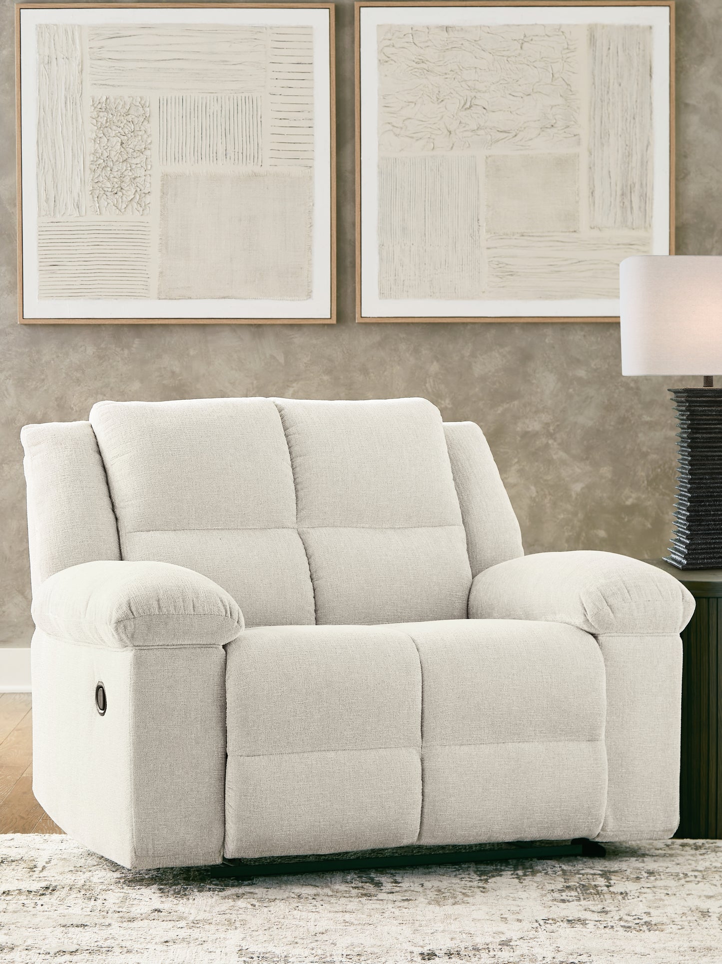 Ocala Furniture Outlet - Ashley Furniture - Orlen Living Room - Zero Wall Wide Seat Recliner / Winter - 8160252