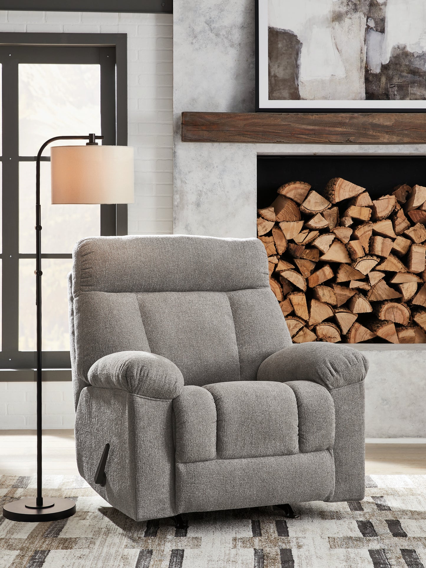 Ocala Furniture Outlet - Ashley Furniture - Hoyne Park Living Room - Rocker Recliner - PC8281625