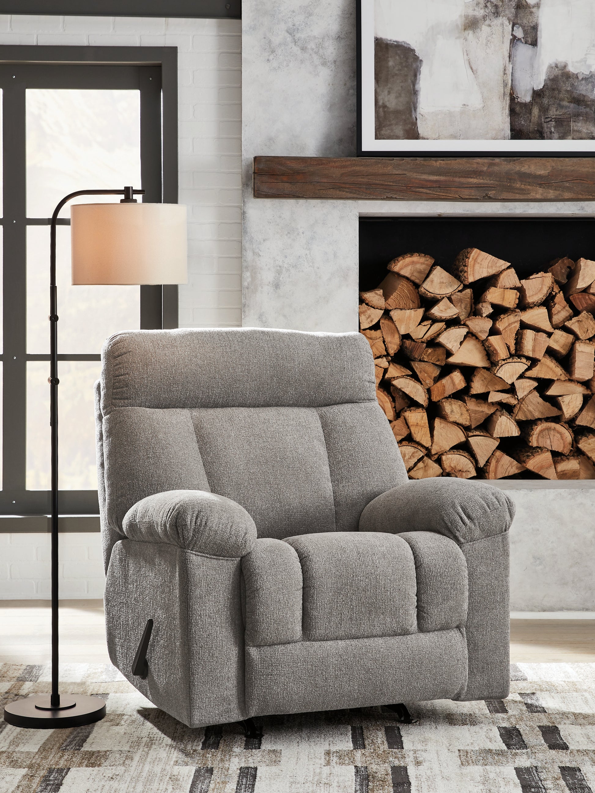 Ocala Furniture Outlet - Ashley Furniture - Hoyne Park Living Room - Rocker Recliner - PC8281625