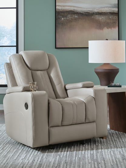 Ocala Furniture Outlet - Ashley Furniture - Elevate Edges Living Room - Glider Recliner / Coin - PC8330527