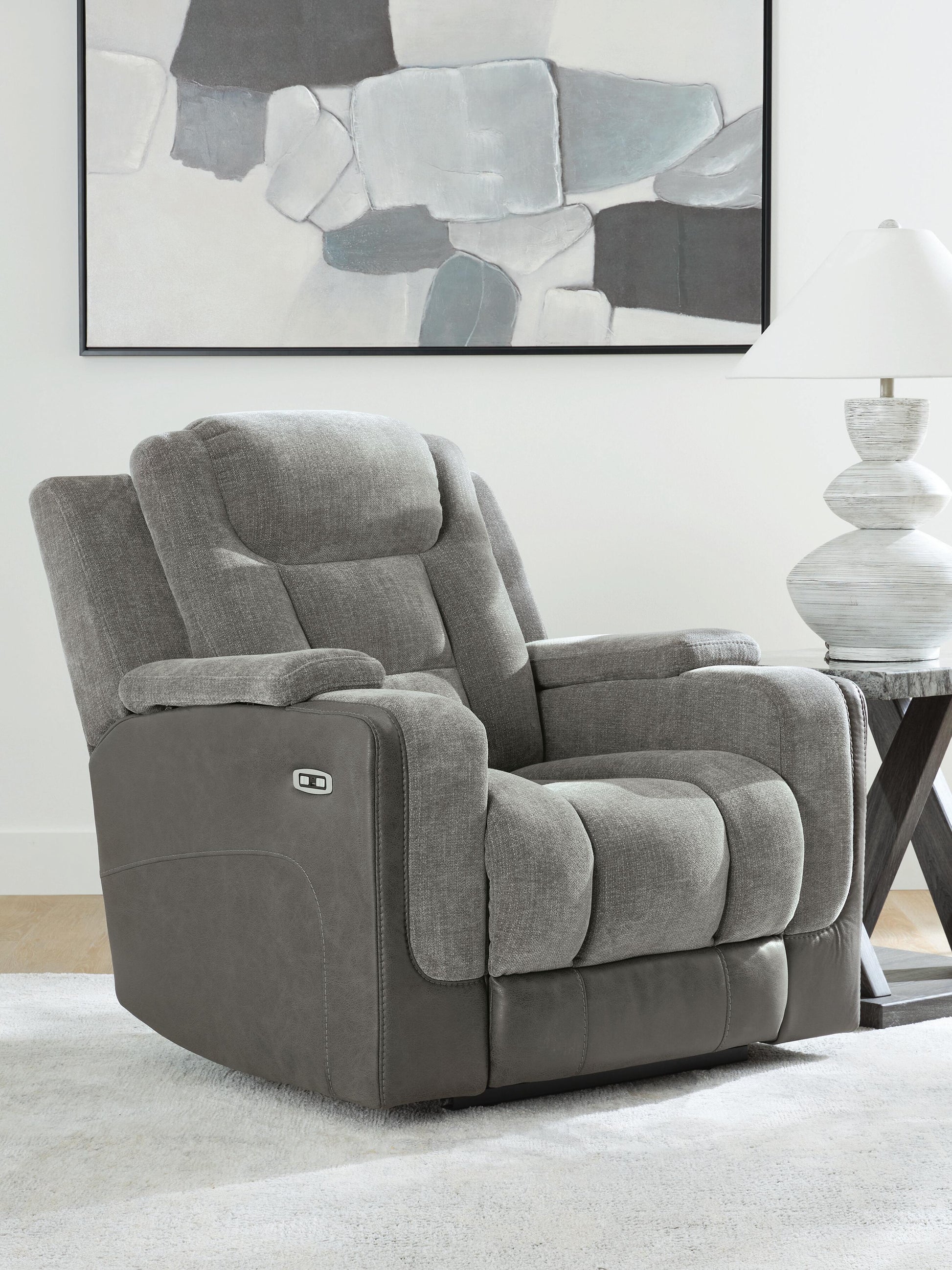 Ocala Furniture Outlet - Ashley Furniture - Mixed Motion Living Room - PWR Recliner/ADJ Headrest - PC8350513