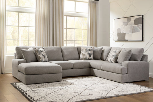 Ocala Furniture Outlet - Ashley Furniture - Lindon Sectional - 3-Piece Sectional with Chaise - 84704S3