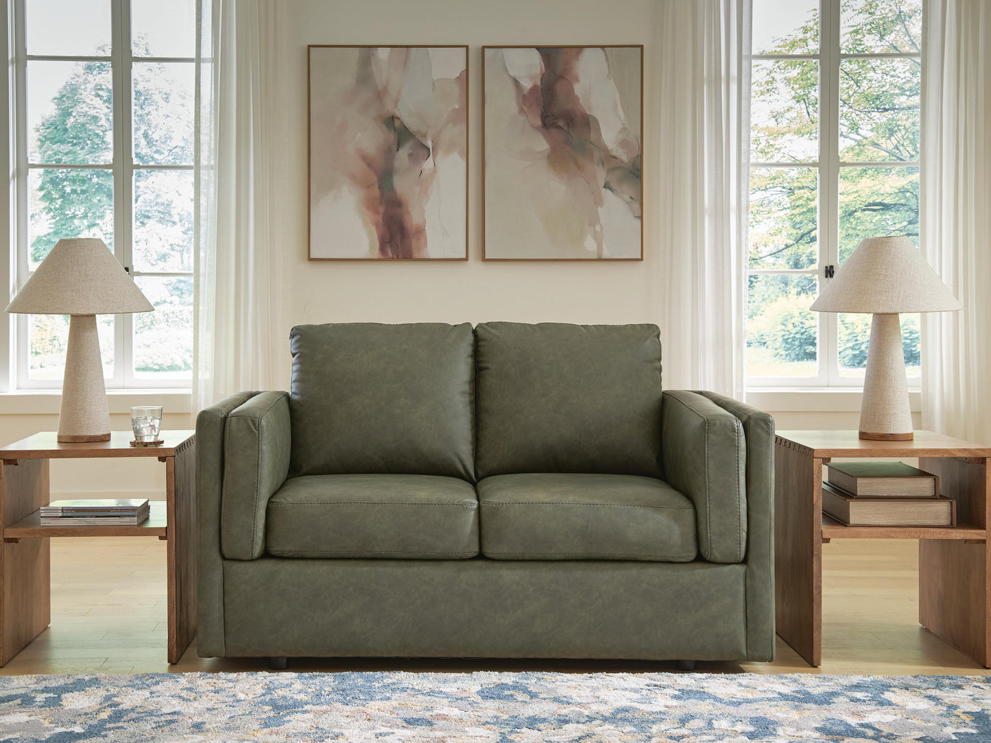 Ocala Furniture Outlet - Ashley Furniture - Hollis Studio Living Room - Loveseat - PC8560435