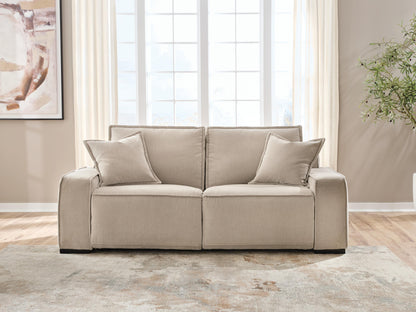 Ocala Furniture Outlet - Ashley Furniture - Carceri Sectional - 2-Piece Power Reclining Sectional Loveseat / Cashmere - 87003S1