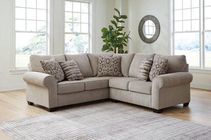 Ocala Furniture Outlet - Ashley Furniture - Claireah Sectional - LAF 2-Piece Sectional / Umber - 90603S1