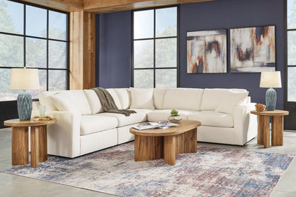Ocala Furniture Outlet - Ashley Furniture - Modmax Sectional - RAF 5-Piece Sectional / Oyster - 92103S6
