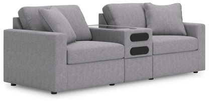 Ocala Furniture Outlet - Ashley Furniture - Modmax Sectional - RAF 3-Piece Sectional / Granite - 92104S13