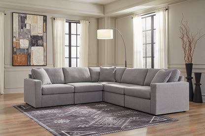 Ocala Furniture Outlet - Ashley Furniture - Modmax Sectional - RAF 5-Piece Sectional / Granite - 92104S6