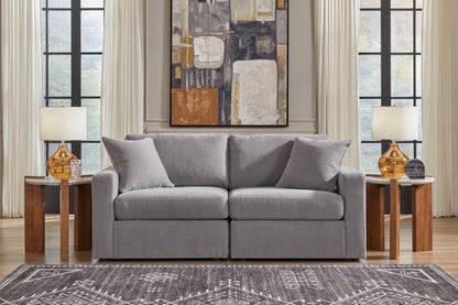 Ocala Furniture Outlet - Ashley Furniture - Modmax Sectional - RAF 2-Piece Sectional / Granite - 92104S1