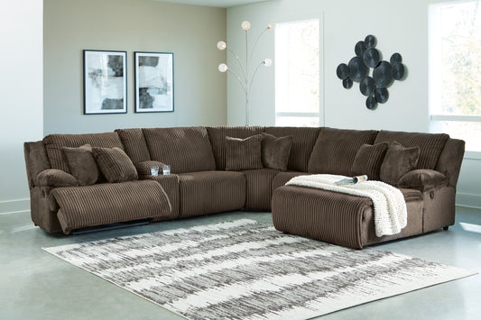 Ocala Furniture Outlet - Ashley Furniture - Top Tier Sectional - 3-Piece Sectional Chofa / Alloy - 92706S10