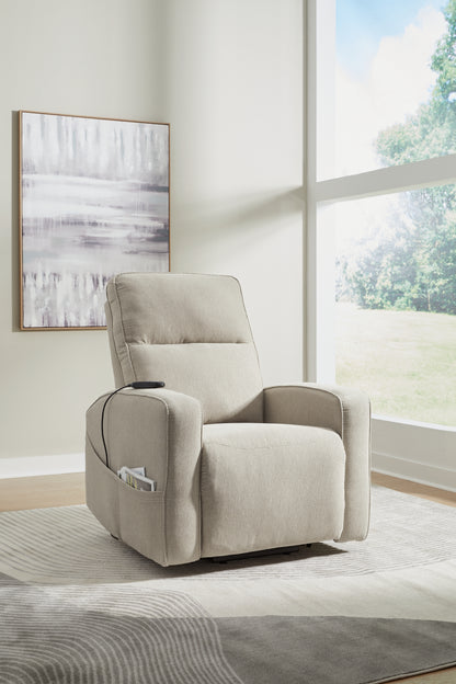 Ocala Furniture Outlet - Ashley Furniture - Starganza Living Room - Power Lift Recliner / Gray - 9370412