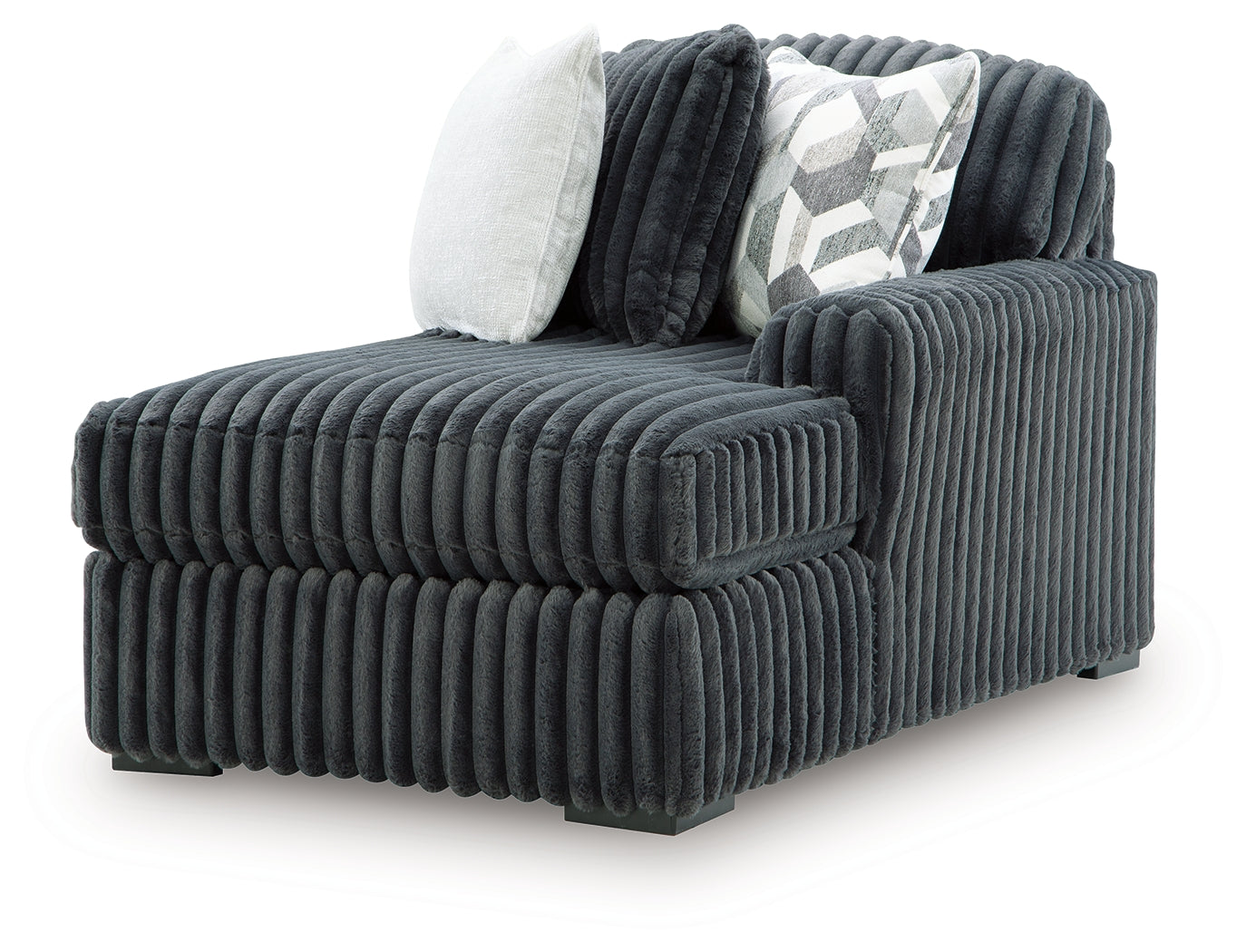 Midnight-Madness 3-Piece Sectional with Chaise