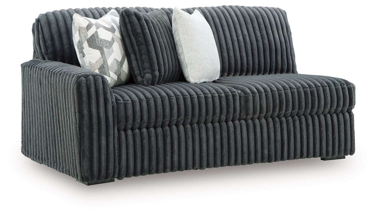 Midnight-Madness 3-Piece Sectional with Chaise