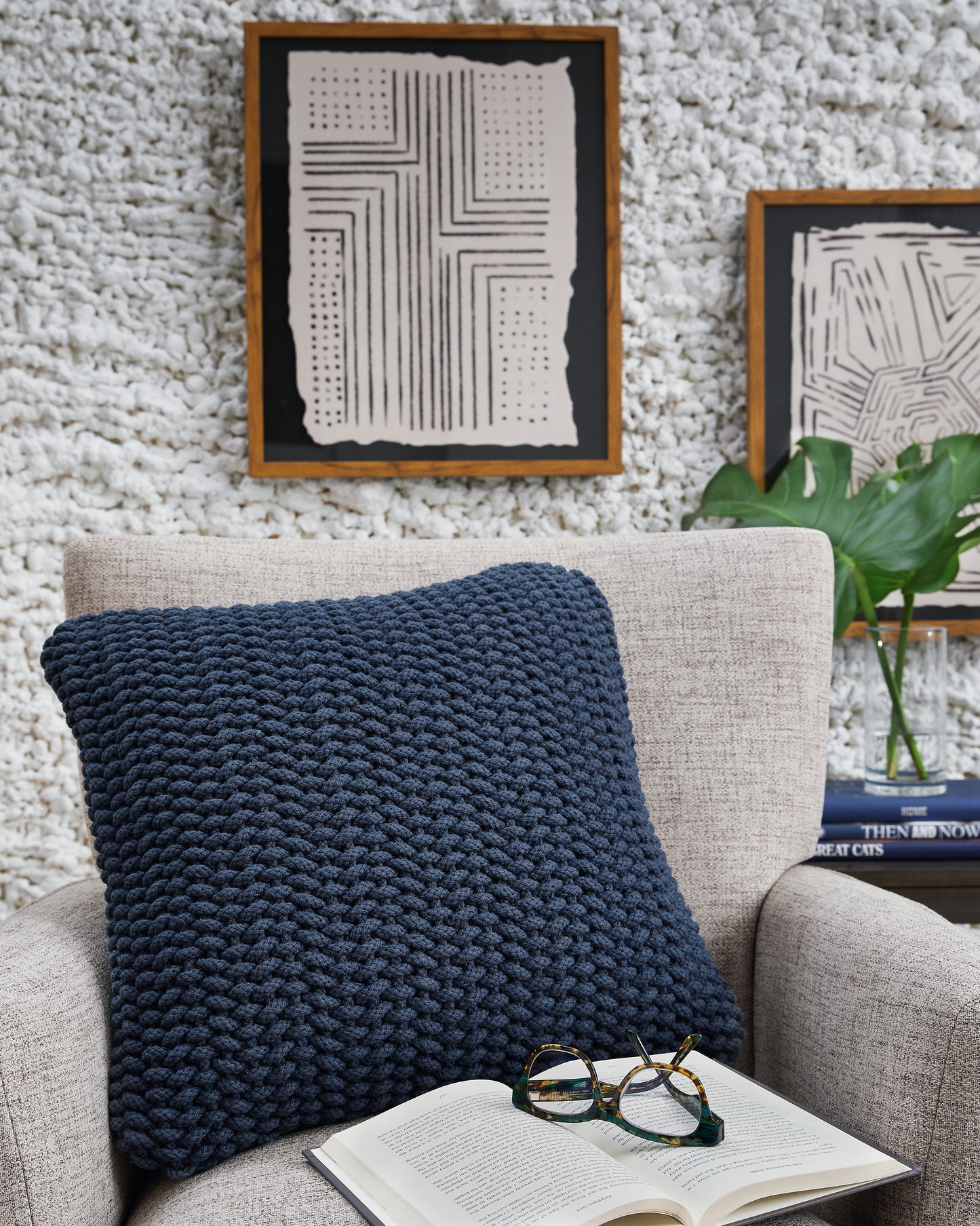 Ocala Furniture Outlet - Ashley Furniture - Renemore Pillows - Pillow (4/CS) / Blue - A1000473