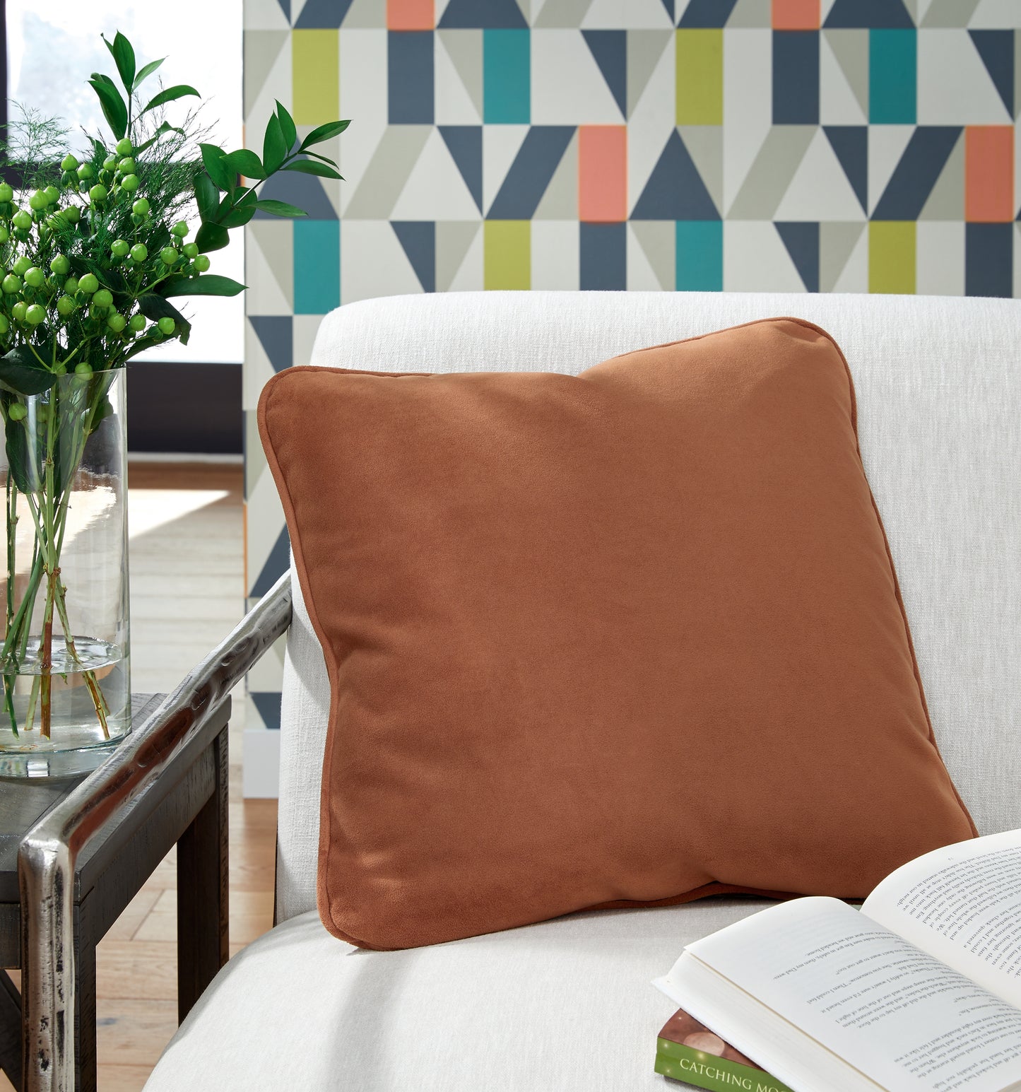 Ocala Furniture Outlet - Ashley Furniture - Caygan Pillows - Pillow (4/CS) / Spice - A1000918
