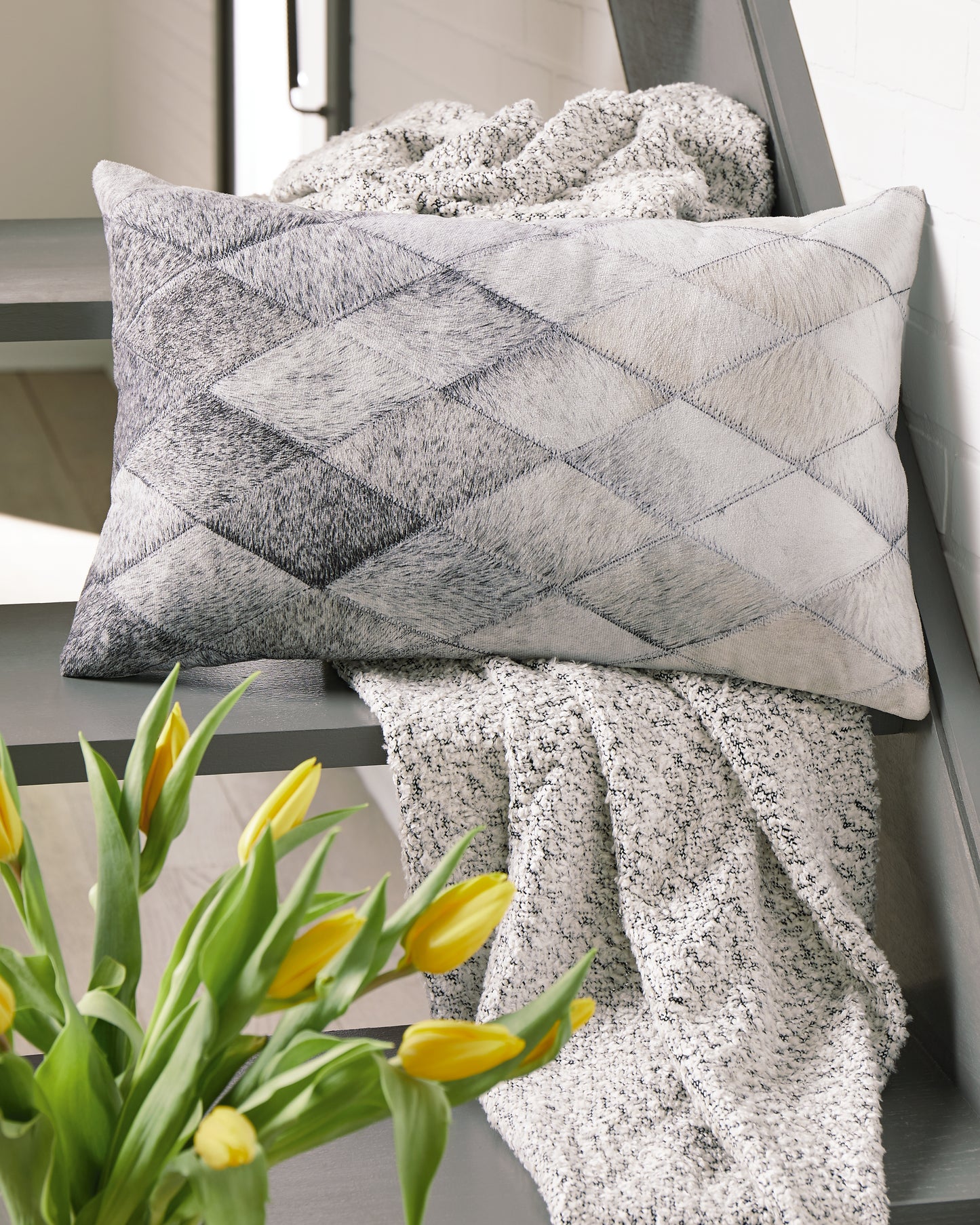 Ocala Furniture Outlet - Ashley Furniture - Pacrich Pillows - Pillow (4/CS) / Gray/Brown - A1000930