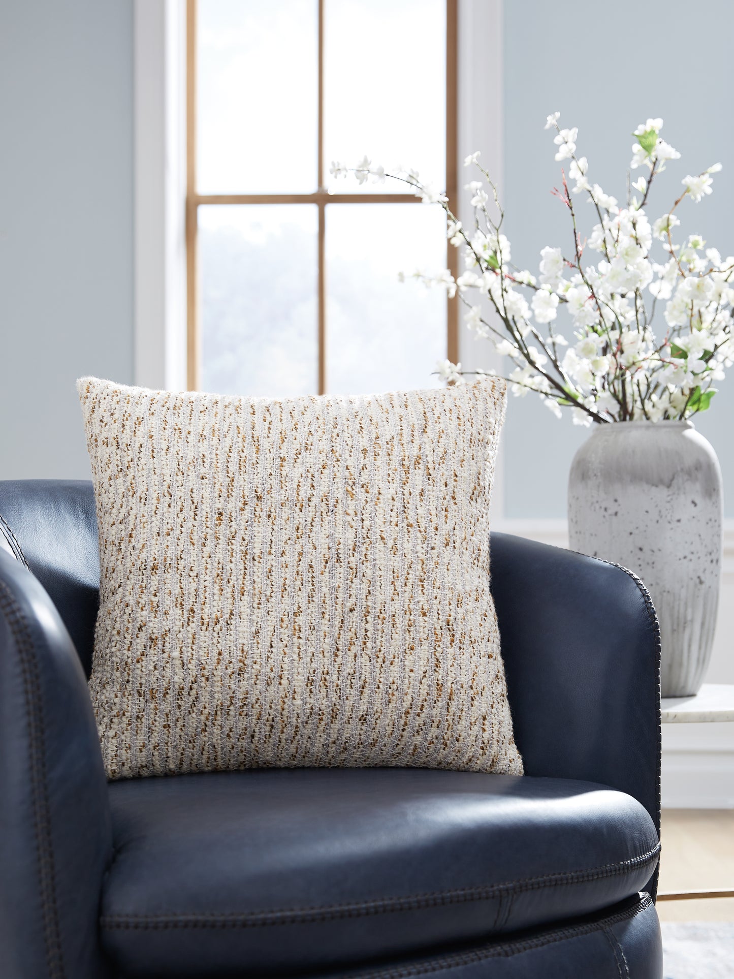 Ocala Furniture Outlet - Ashley Furniture - Abler Pillows - Pillow / Ivory/Gray/Gold - A1001068P