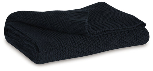 Ocala Furniture Outlet - Ashley Furniture - Gayelery Throw - Throw / Black - A1001086T