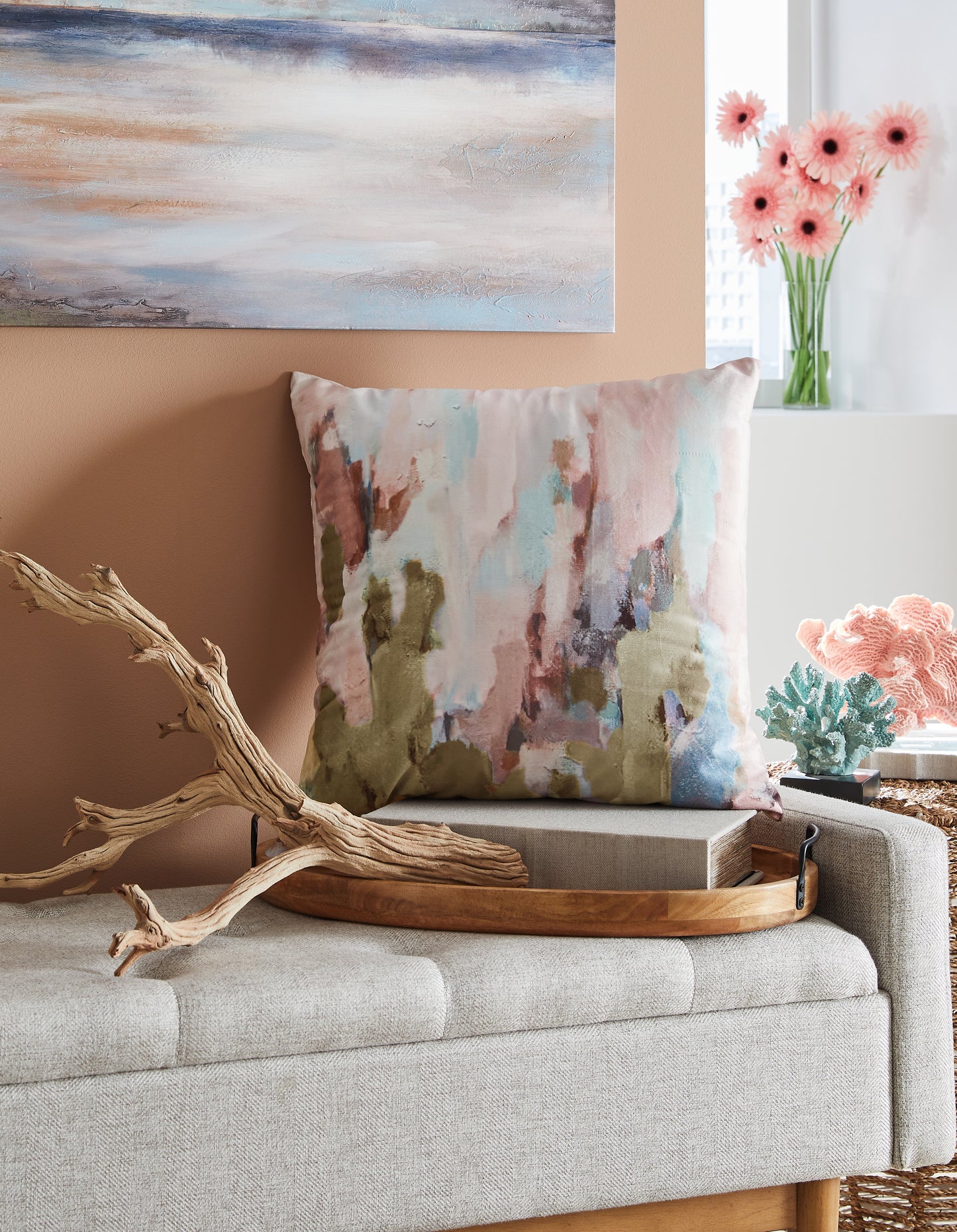 Ocala Furniture Outlet - Ashley Furniture - Lauretwood Pillows - Pillow (4/CS) / Multi - A1001088