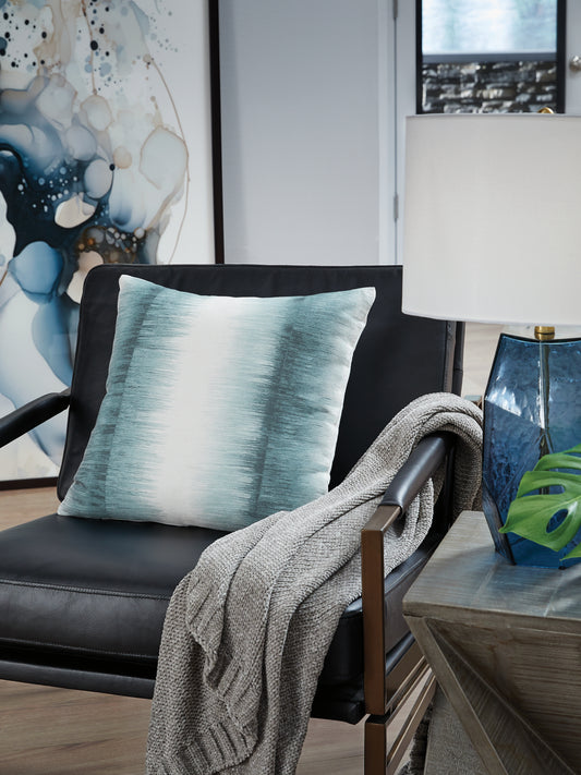 Ocala Furniture Outlet - Ashley Furniture - Elonwich Pillows - Pillow / Teal/White - A1001106P