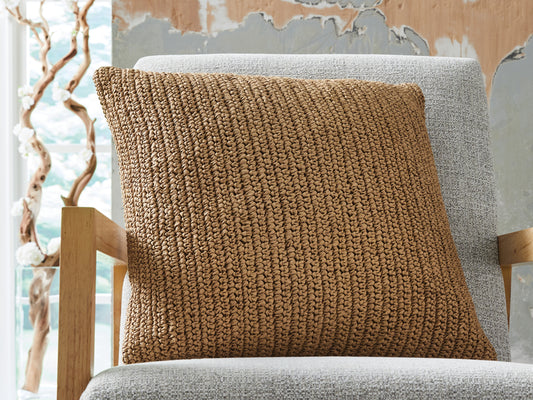Ocala Furniture Outlet - Ashley Furniture - Habenvale Pillows - Pillow (4/CS) / Tan - A1001120