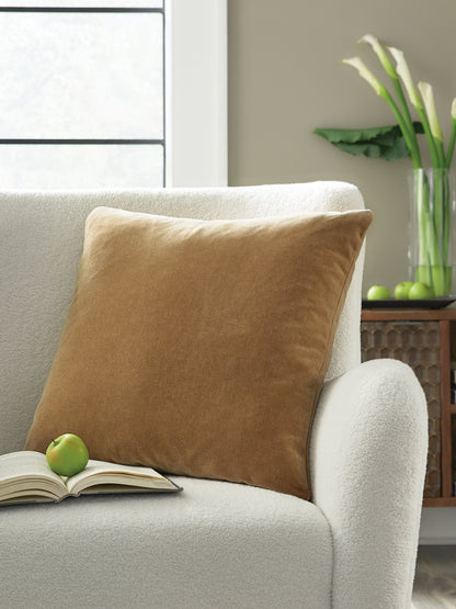 Ocala Furniture Outlet - Ashley Furniture - Jaxkins Pillows - Pillow (4/CS) / Camel - A1001139
