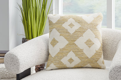 Ocala Furniture Outlet - Ashley Furniture - Brockner Next-Gen Nuvella Pillows - Pillow (4/CS) / Brown/Yellow - A1900009
