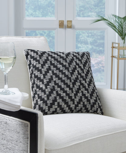 Ocala Furniture Outlet - Ashley Furniture - Tenslock Next-Gen Nuvella Pillows - Pillow (4/CS) / Black/White - A1900011