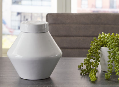 Ocala Furniture Outlet - Ashley Furniture - Domina Jar (Set of 2) - Jar (2/CS) / White - A2000485