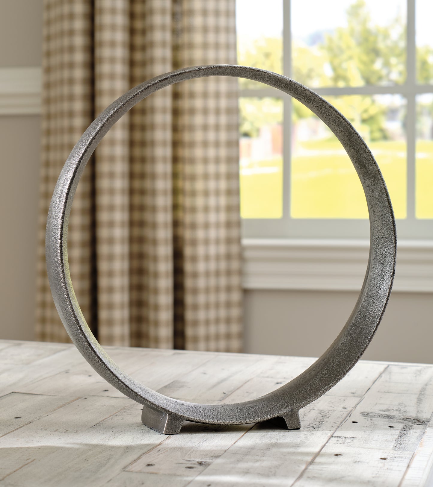 Ocala Furniture Outlet - Ashley Furniture - Ryandale Sculpture - Sculpture (2/CS) / Antique Pewter Finish - A2000502