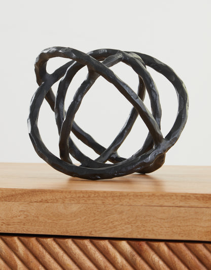 Ocala Furniture Outlet - Ashley Furniture - Barlee Sculpture - Sculpture (2/CS) / Black - A2000652
