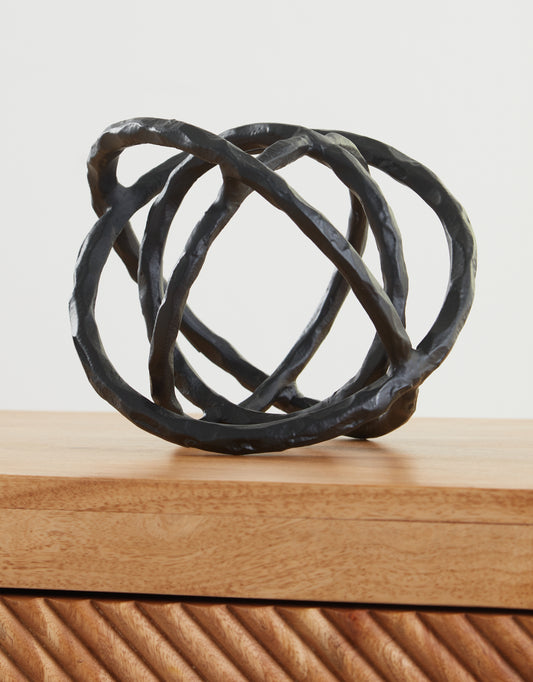 Ocala Furniture Outlet - Ashley Furniture - Barlee Sculpture - Sculpture (2/CS) / Black - A2000652
