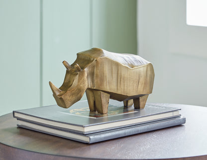 Ocala Furniture Outlet - Ashley Furniture - Gentwell Sculpture - Sculpture / Antique Gold Finish - A2000665