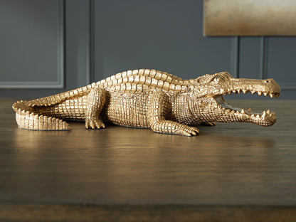 Ocala Furniture Outlet - Ashley Furniture - Lauretman Sculpture - Sculpture / Antique Gold Finish - A2000765