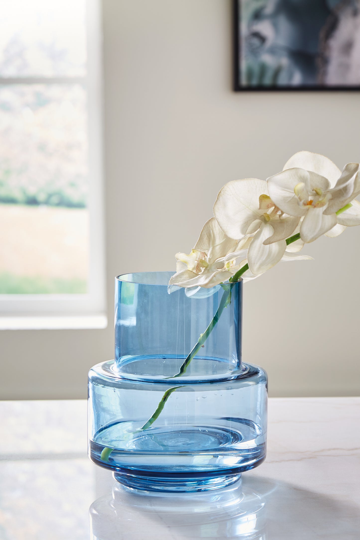 Ocala Furniture Outlet - Ashley Furniture - Bealen Vase - Vase / Dark Blue - A2900012