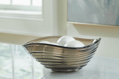 Ocala Furniture Outlet - Ashley Furniture - Solariston Bowl - Bowl / Gray/Brown - A2900016