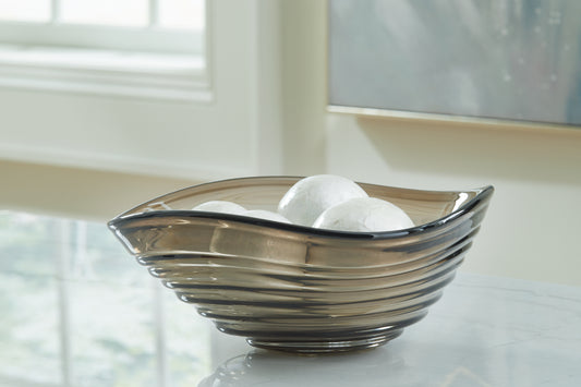 Ocala Furniture Outlet - Ashley Furniture - Solariston Bowl - Bowl / Gray/Brown - A2900016