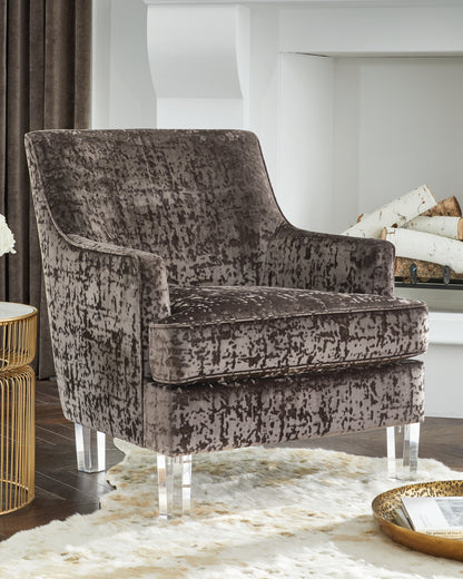 Ocala Furniture Outlet - Ashley Furniture - Gloriann Accent Chair - Accent Chair / Lagoon - A3000103