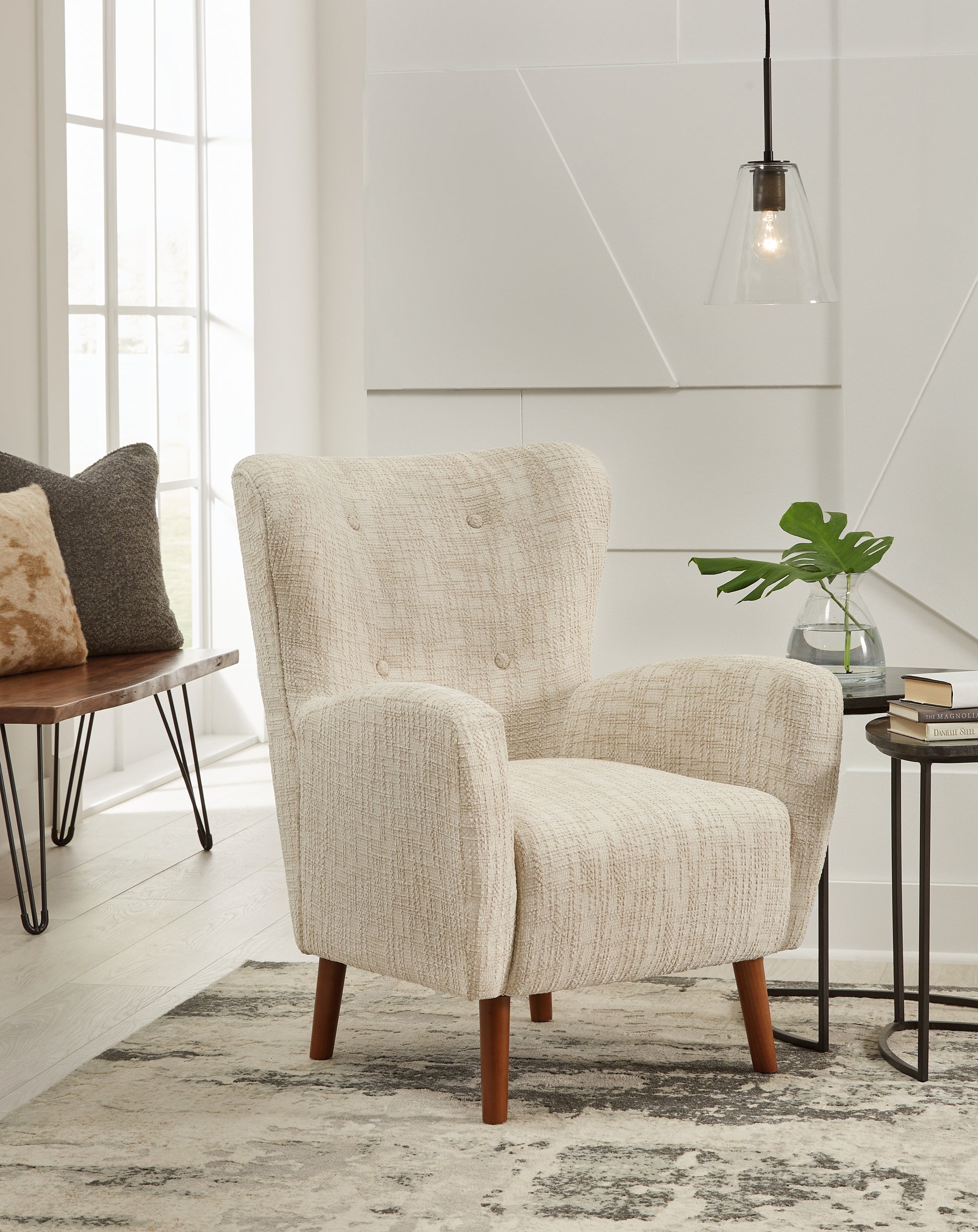 Ocala Furniture Outlet - Ashley Furniture - Jemison Next-Gen Nuvella Accent Chair - Accent Chair / Dune - A3000638