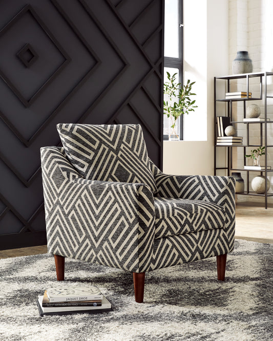 Ocala Furniture Outlet - Ashley Furniture - Morrilton Next-Gen Nuvella Accent Chair - Accent Chair / Natural/Charcoal - A3000641